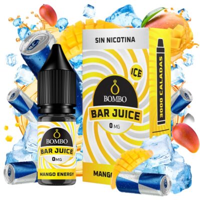 Bombo Bar Juice Salts Mango Energy