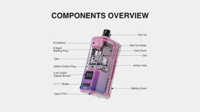 Lost Vape Centaurus G80 AIO Kit - Imagen 9