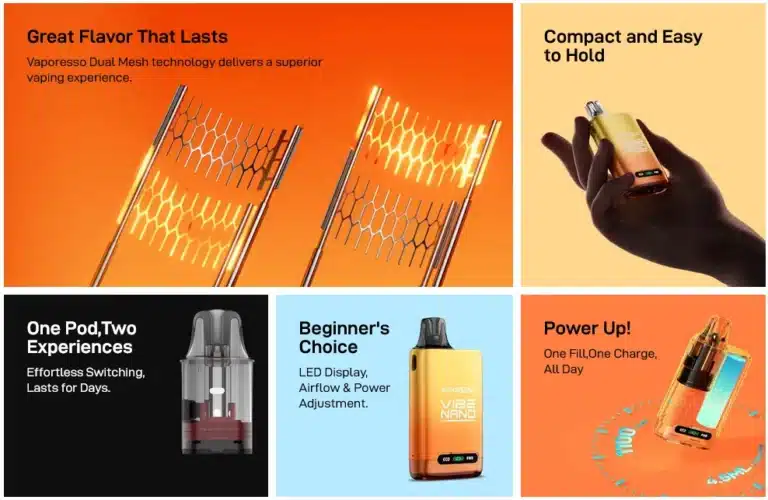 Vaporesso Vibe Nano Kit - Imagen 2